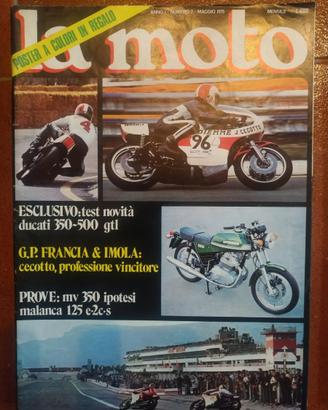 Rivista LA MOTO numero 2 anno 1975