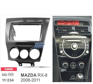CORNICE NERA LUCIDA RADIO 2-DIN PER MAZDA RX-8 08-