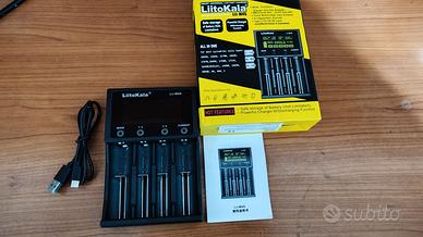 carica batterie Nuovo x LITIO , Ni-Cd, Ni-Mh Ljjto