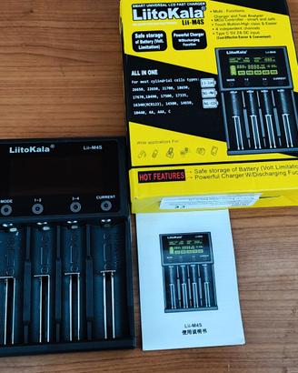 carica batterie Nuovo x LITIO , Ni-Cd, Ni-Mh Ljjto