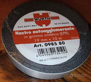 Nastro autoagglomerante Wurth in gomma sintetica 