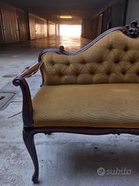 Divano 2 posti stile Liberty primi del 900