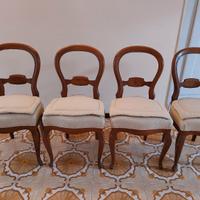 Sedie imbottite classiche