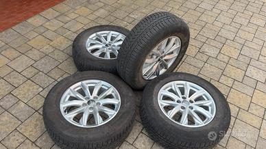 cerchi  Audi e gomme invernali Continental