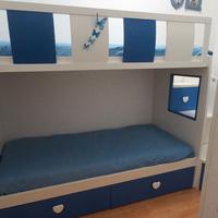 Letto a Castello con rete ortopedica