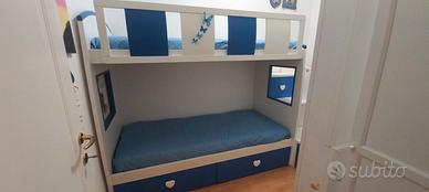 Letto a Castello con rete ortopedica