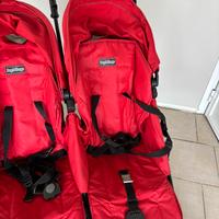 Passeggino gemellare peg perego