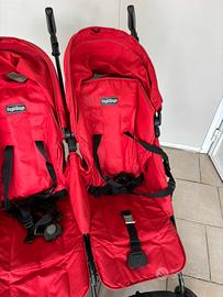 Passeggino gemellare peg perego
