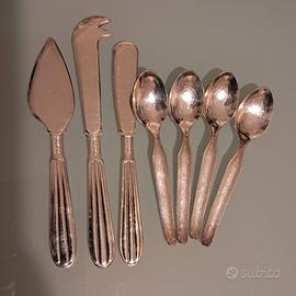 Set posate in Silver Plated 