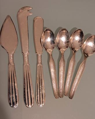 Set posate in Silver Plated 