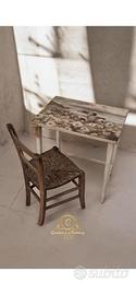 Tavolino Banchetto Shabby Chic 