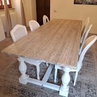 Tavolo in legno soggiorno/cucina