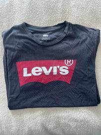 T-shirt Levi's Uomo maniche corte Nero Taglia L