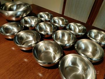 Set vintage da dessert modello 206 Alessi