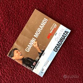 Biglietto originale concerto "Gianni Morandi" 2001