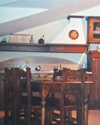 Cucina in legno massello