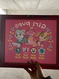 Quadretto paw patrol