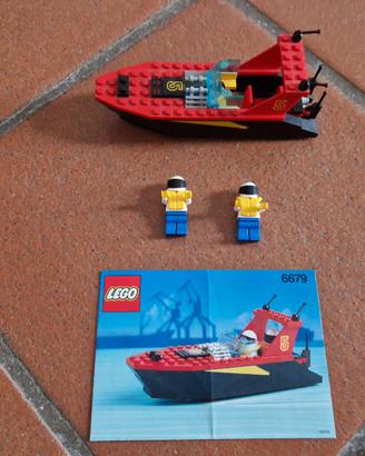 Lego Motoscafo Freccia Nera 6679