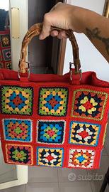 Borsa handmade Granny Square
