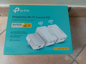 Powerline  Wi-Fi/Lan 3-pack KIT-TL WPA4220 - AV600