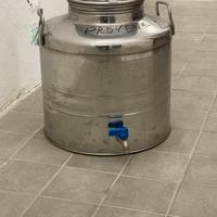 Fusti per olio in acciao inox