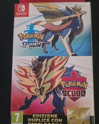 Pokémon Spada + Pokémon Scudo Edizione Duplice Ste