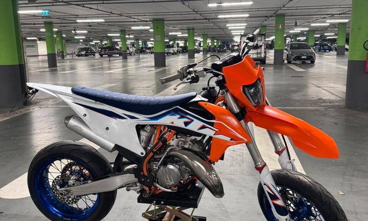 Ktm 125 sx 2022 TARGATO VM MOTARD BIPOSTO