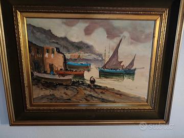 tempera su tela di Rondelli