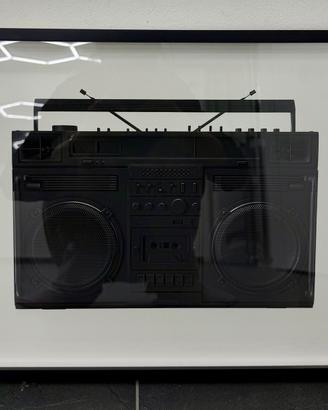 Stampa black boombox Lyle Owerko