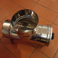 Raccordo con ispezione canna fumaria