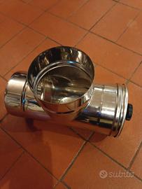 Raccordo con ispezione canna fumaria