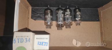 Magnedyne Valvole TV radio