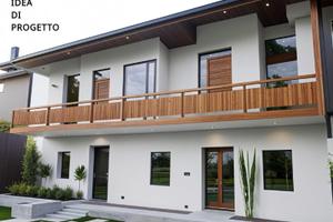 CASA DI TESTA TRICAMERE CON ORTO DI PROPRIETA'