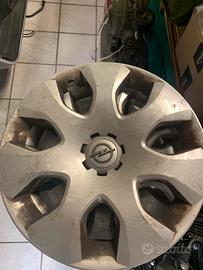 4 Cerchi in ferro con copricerchi Opel Meriva B