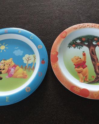piatti per bimbo serie pooh