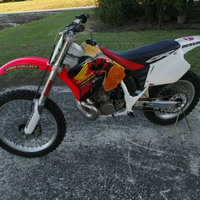 Honda cr 250cc solo cross 2 tempi