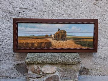 Quadro olio su tela