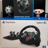 Volante Logitech G29 + Cambio - PS4 - PS5 - PC