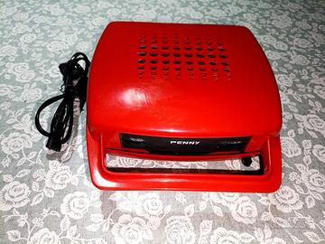 Mangiadischi PENNY rosso 2°serie funzionante