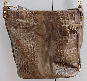 Borsa da donna vera pelle firmata Melluso.