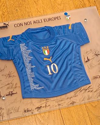Teca maglia calcio Nazionale Italiana n° 10 NUOVA