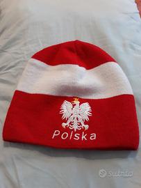 Berretto calcio invernale della Polonia