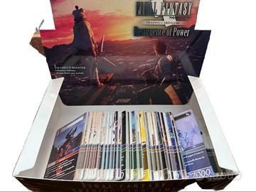 Final Fantasy TCG Lotto 3x56C/3x36R Opus 18 (ITA)