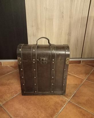 Bauletto legno porta riviste