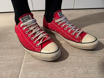 All Star Converse rosse tg 44