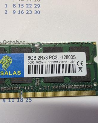 RASALAS 8gb DDR3 1600