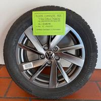 CERCHI E GOMME ORIGINALI 215/55R17 98V VW-SE-SK