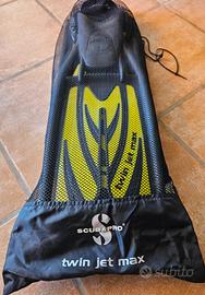 pinne Twin jet Scubapro , muta 5mm tg L