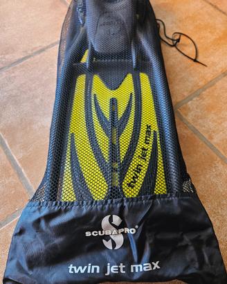 pinne Twin jet Scubapro , muta 5mm tg L