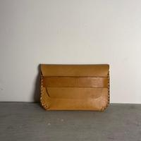 Portafoglio cuoio 100% naturale,fatto a mano da me